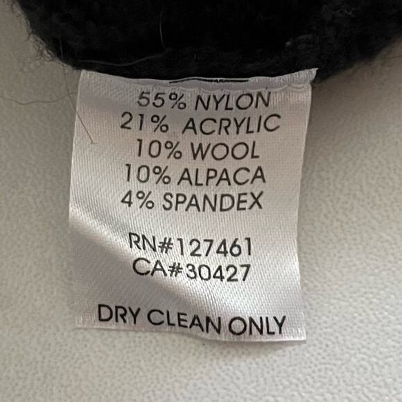 Wildfox Fancy Holiday Sequins Sweater Women's S Black Embellished Shimmer NWT - Picture 10 of 12